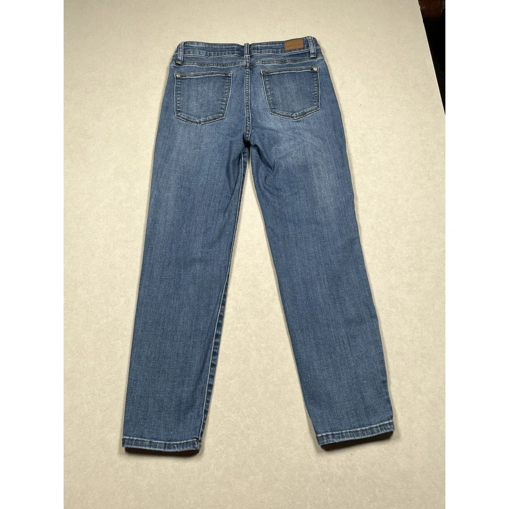 Judy Blue Women's Medium Wash High Rise Relaxed Fit Jeans Sz 7/28 Casual Comfort